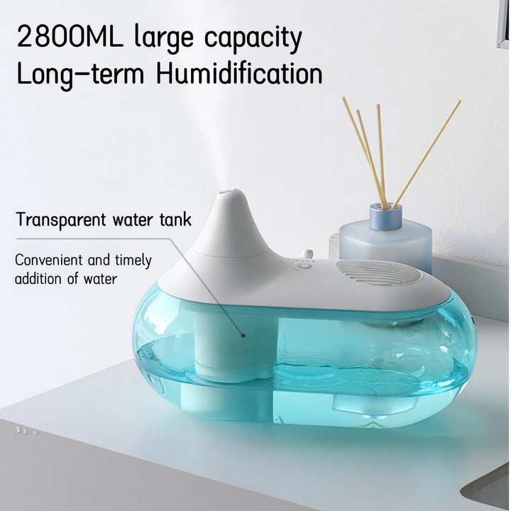 Ultrasonic Air Humidifier with Heavy Fog Mist Maker