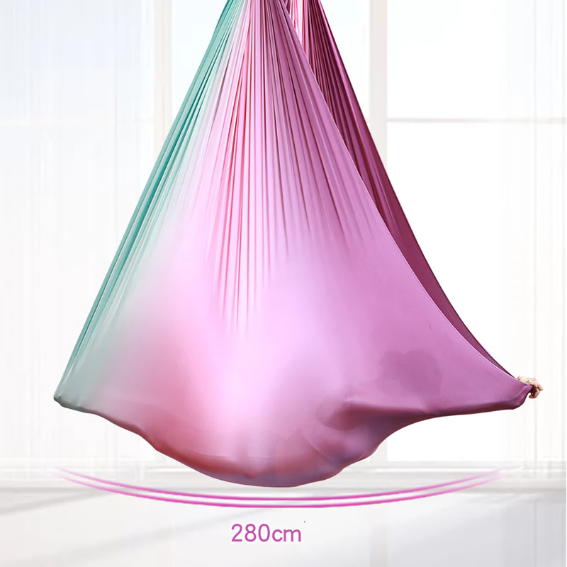 Premium Gradation Color Aerial Yoga Hammock Swing