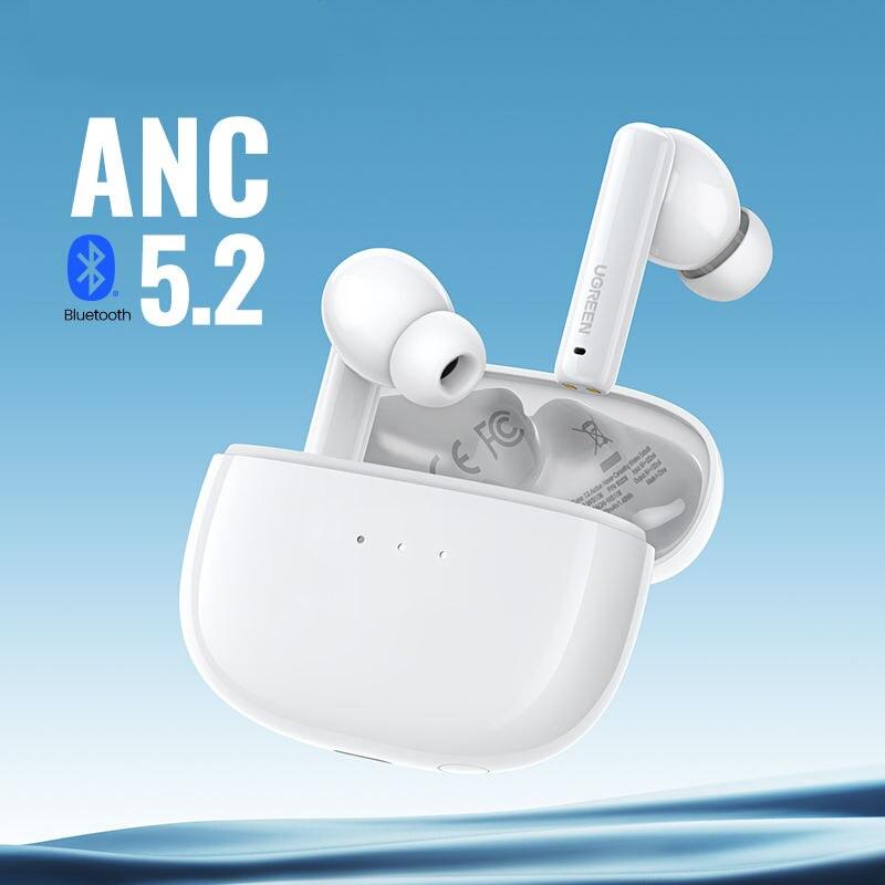 HiTune T3 ANC Wireless Earbuds - Bluetooth 5.2, Active Noise Cancellation, In-Ear Headset