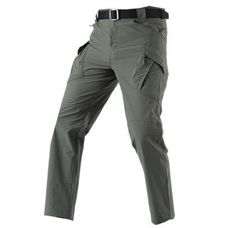 Thin Stretch Comfortable Trousers Outdoor Tactics More Than Breathable Quick-drying Pants Pockets