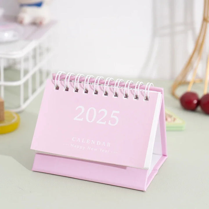 Kawaii 2025 Desk Calendar with To-Do List and Daily Planner