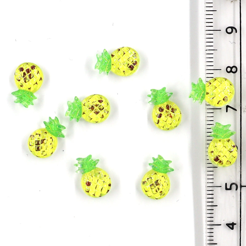 Summer Resin Mini Cherry Fruit Charms