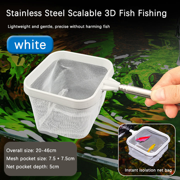 Stainless Steel Telescopic Aquarium & Fishing Net