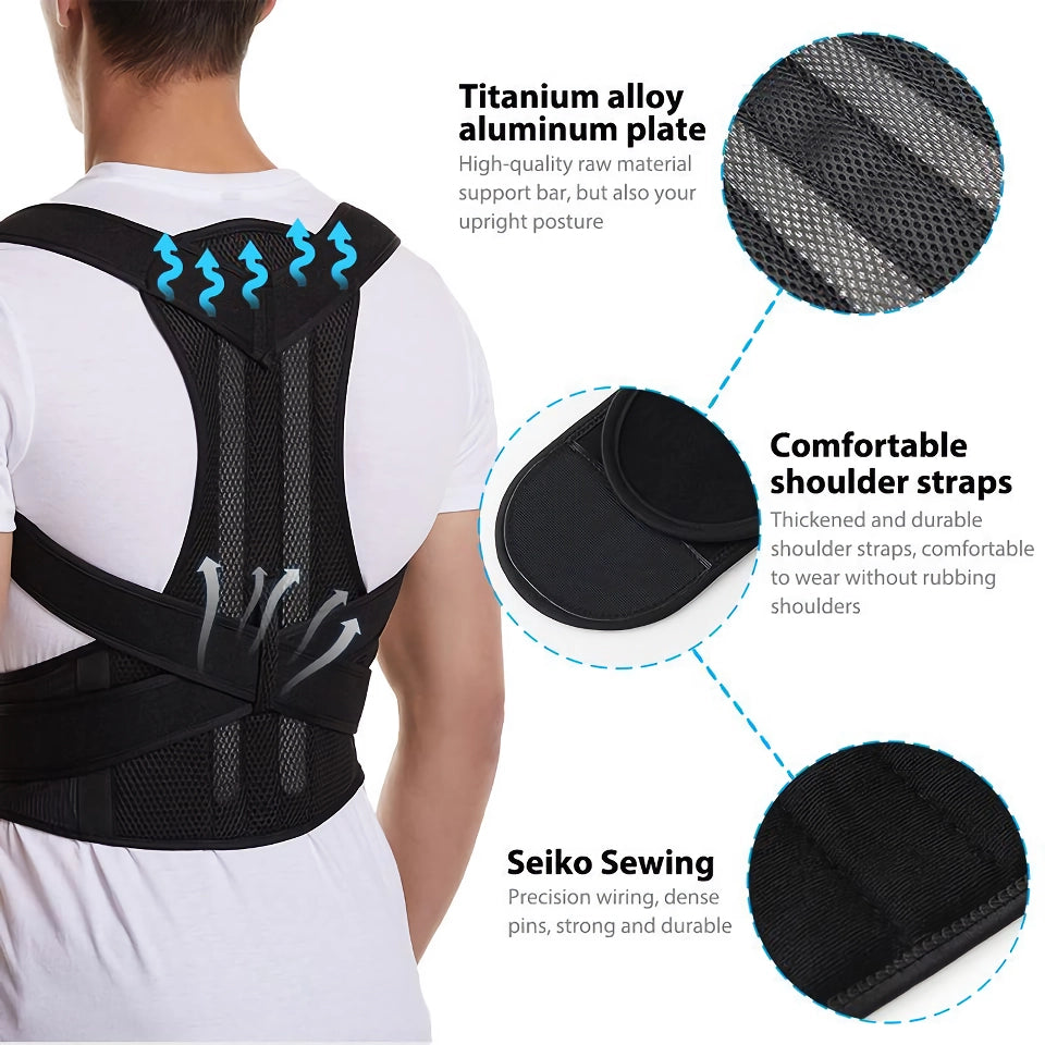 Adjustable Back Posture Corrector for Adults