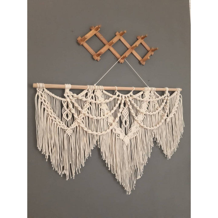 Large Bohemian Macrame Wall Hanging Tapestry for Home Decor