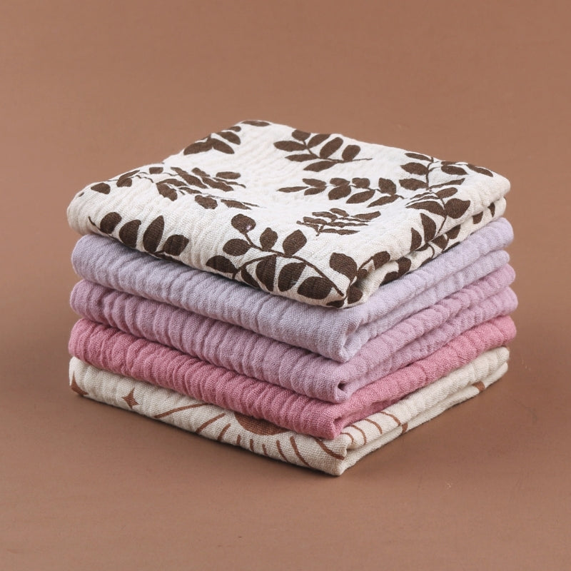 Soft Absorbent Gauze Cotton Baby Washcloths