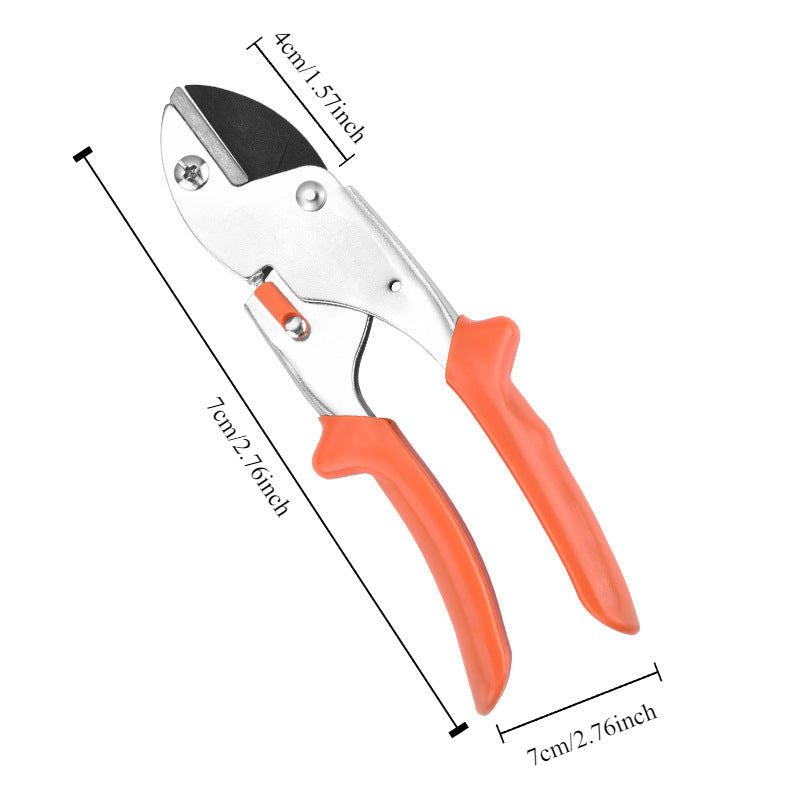 Professional Bypass Pruning Shears for Garden and Horticulture