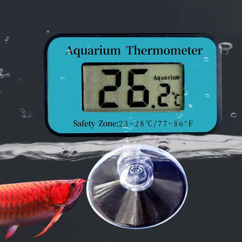 Aquarium Waterproof Digital LCD Submersible Thermometer for Fish Tanks