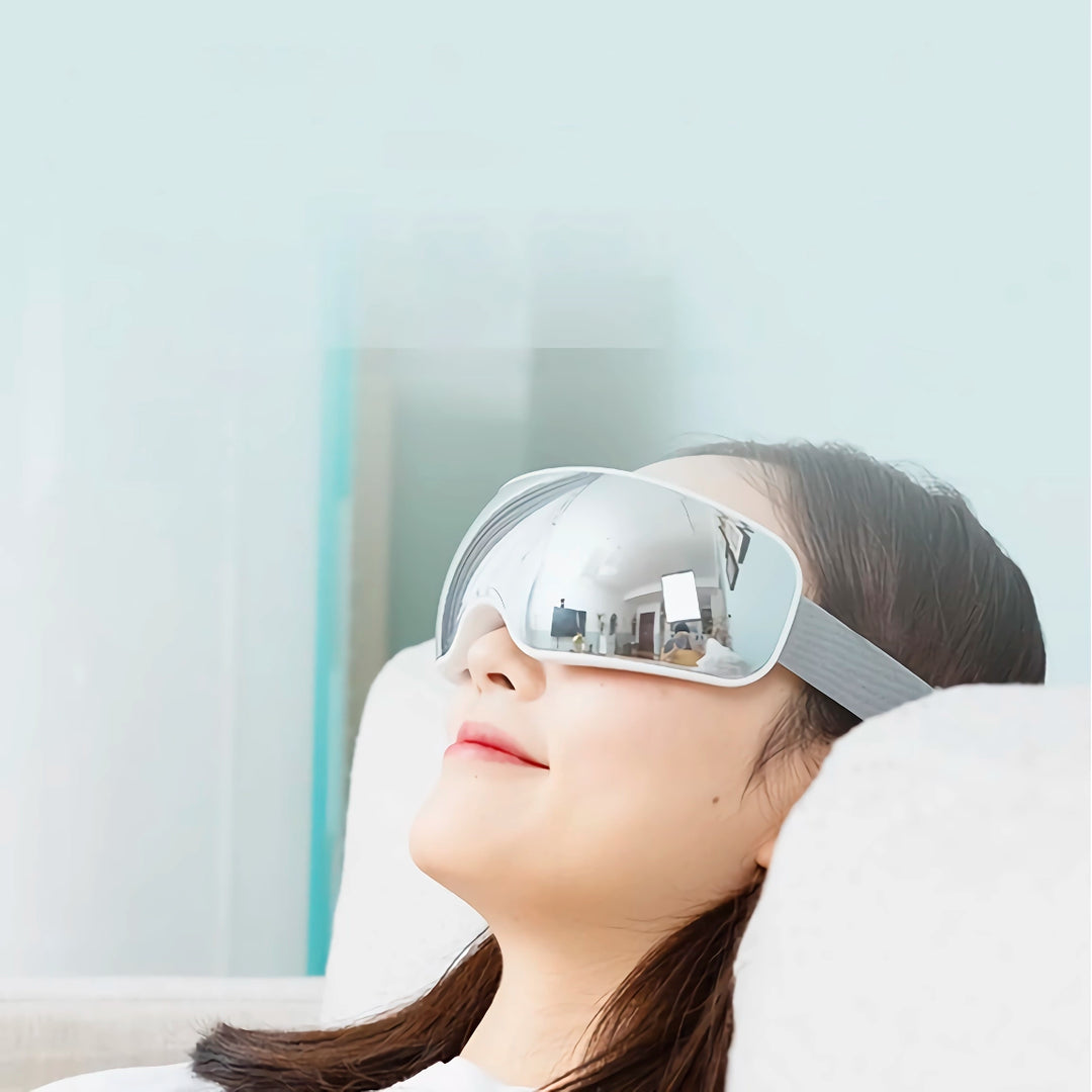 Electric Eye Massager with Hot Compress and Bluetooth Music