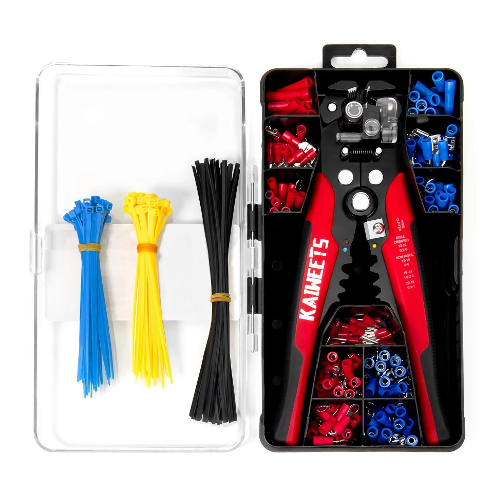 Automatic Wire Stripping and Crimping Tool Set