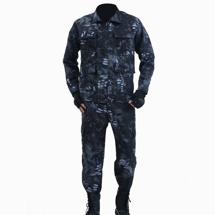 Outdoor Camouflage Suit for Men – Wear-Resistant Summer Overalls