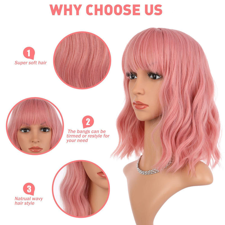 Head Fluffy Chemical Fiber Wig