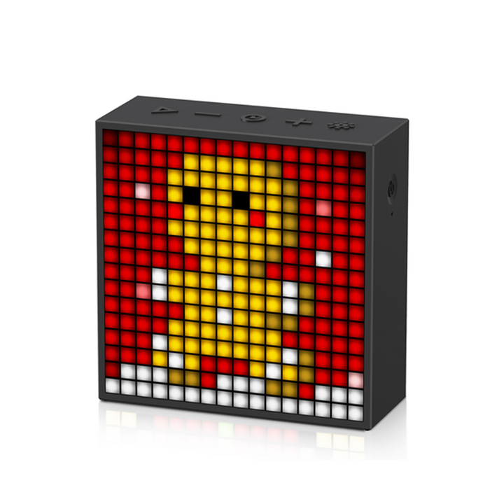 Bluetooth Portable Speaker with Clock Alarm and Programmable LED Display