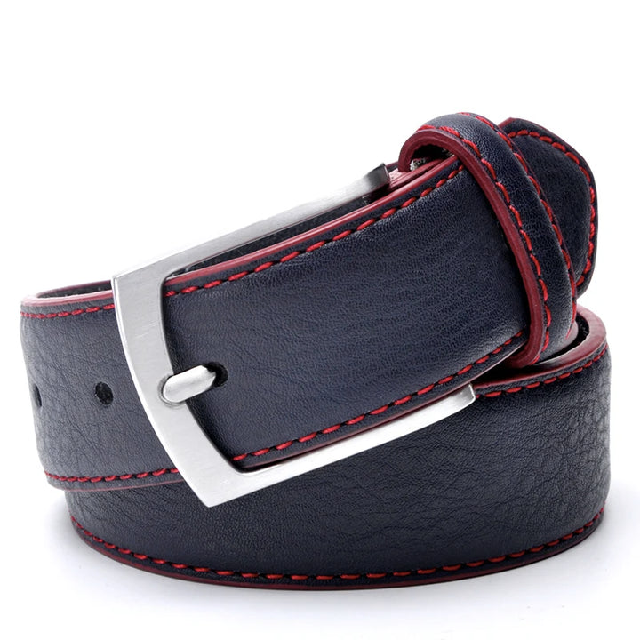 Italian Design Casual Leather Belt for Men