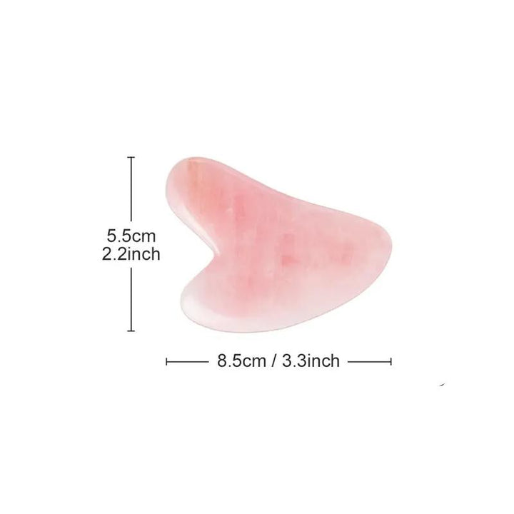 Rose Quartz Gua Sha Scraper