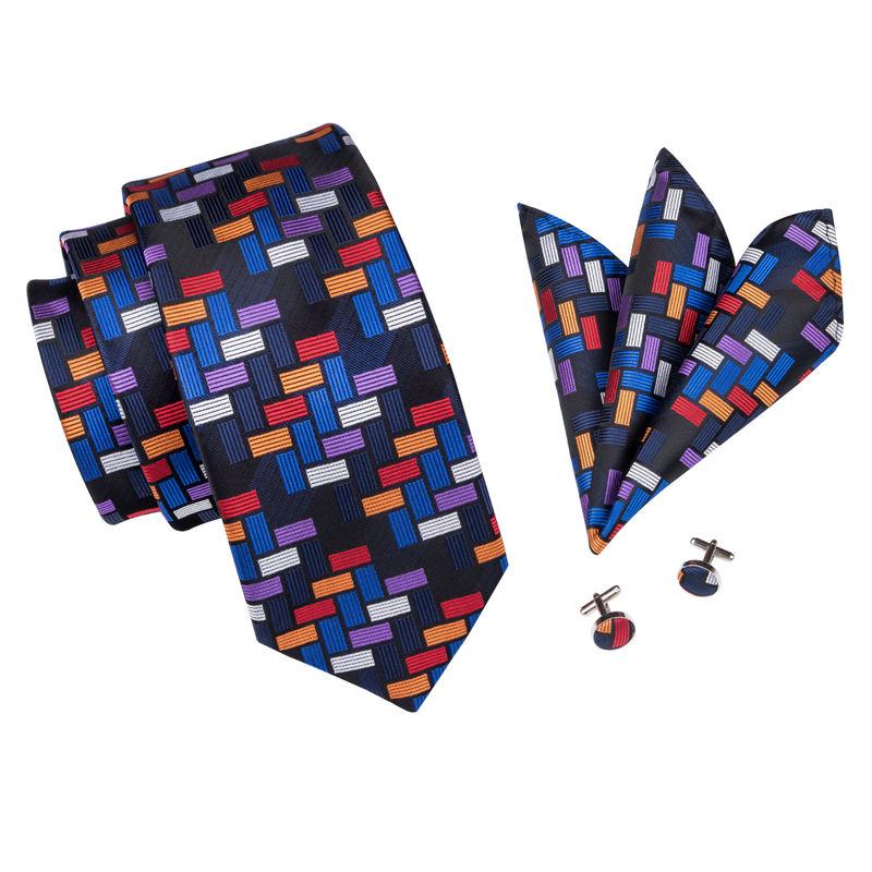 Luxury Handmade Silk Necktie Set