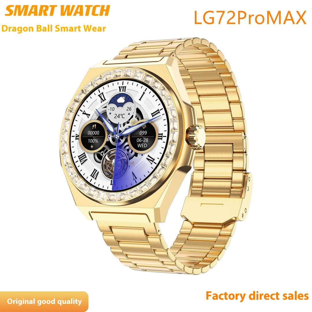 Watch Business Style Three Strap Waterproof Men's Watch