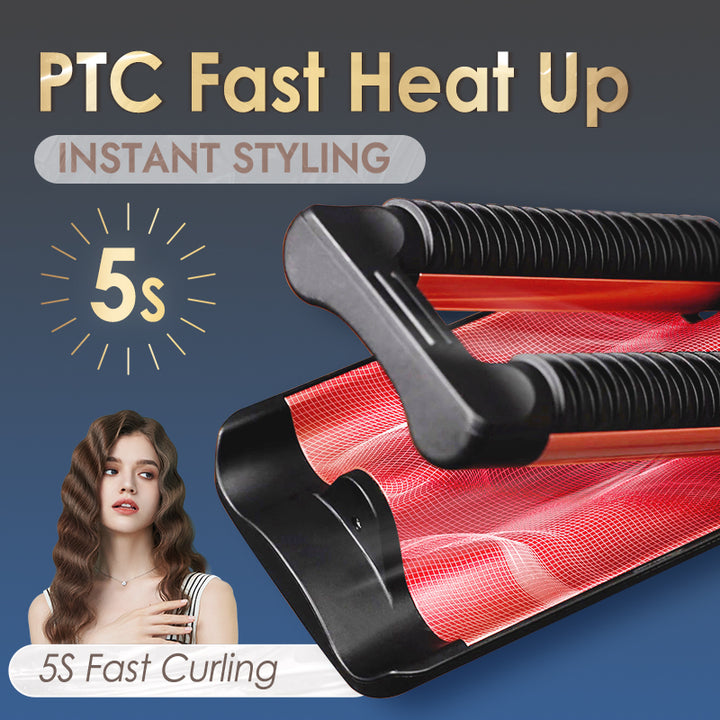 Electric 3 Barrel Curling Iron for Perfect Waves