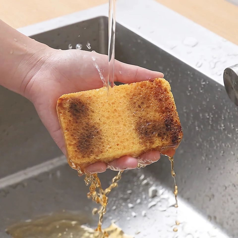 Magic Melamine Sponge for Dishes and Cooktop – Wood Pulp Eraser for Rust, Grease, and Stubborn Stains