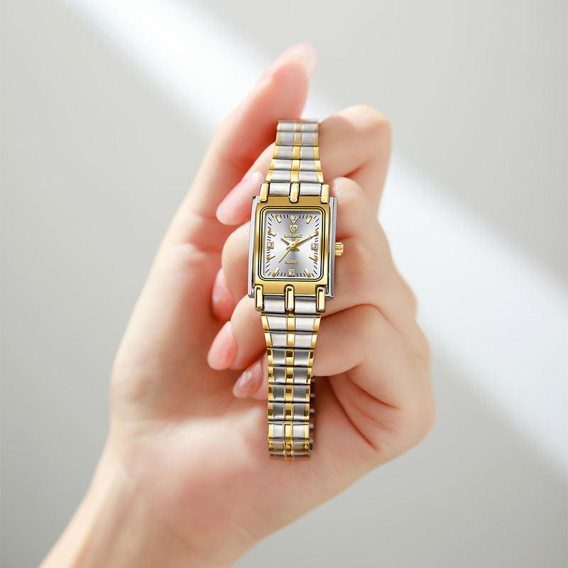 Luxury Gold Steel Bracelet Watch