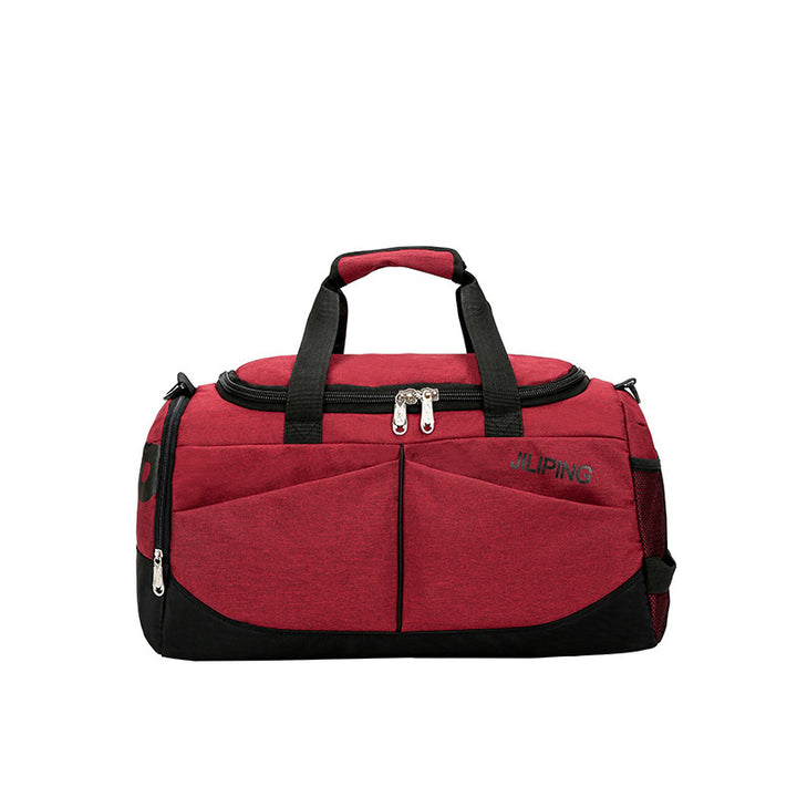 Portable Travel Bag Thickened Men And Women Nylon Sports Luggage Twill Wear-resistant Waterproof Gym Bag Storage Bag