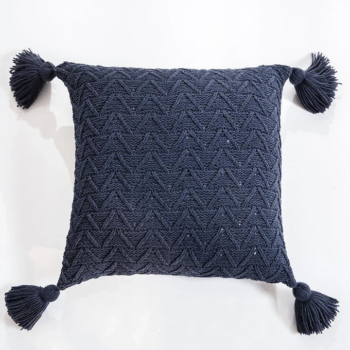 Soft Knit Chenille Cushion Cover 18x18 Inch