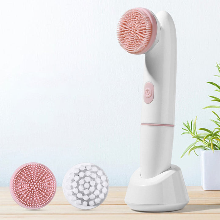 2-in-1 Electric Facial Cleansing Brush & Pore Cleanser