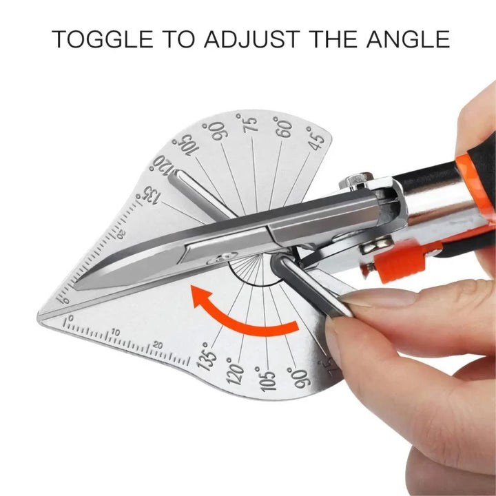 Adjustable Multi-Angle Miter Shears for Precision Cutting