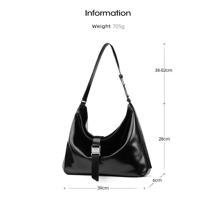 Trendy Large Leather Tote Bag for Women