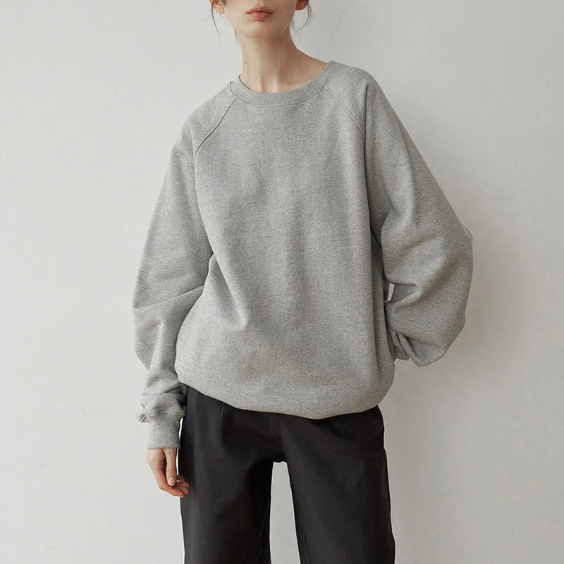 Cozy Oversized Cotton Hoodie for Women