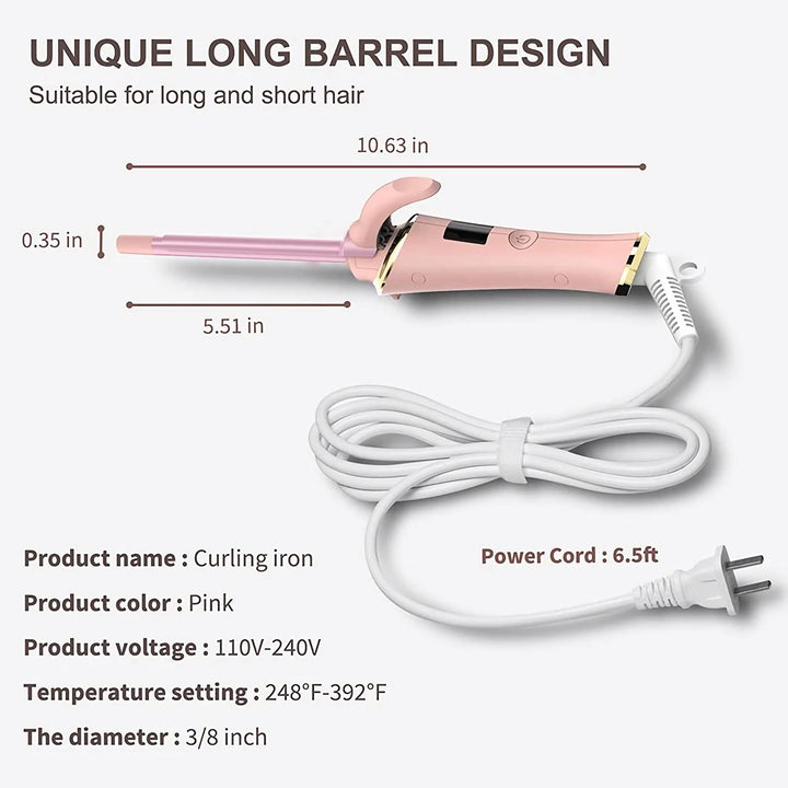 Tourmaline Ceramic Curling Iron