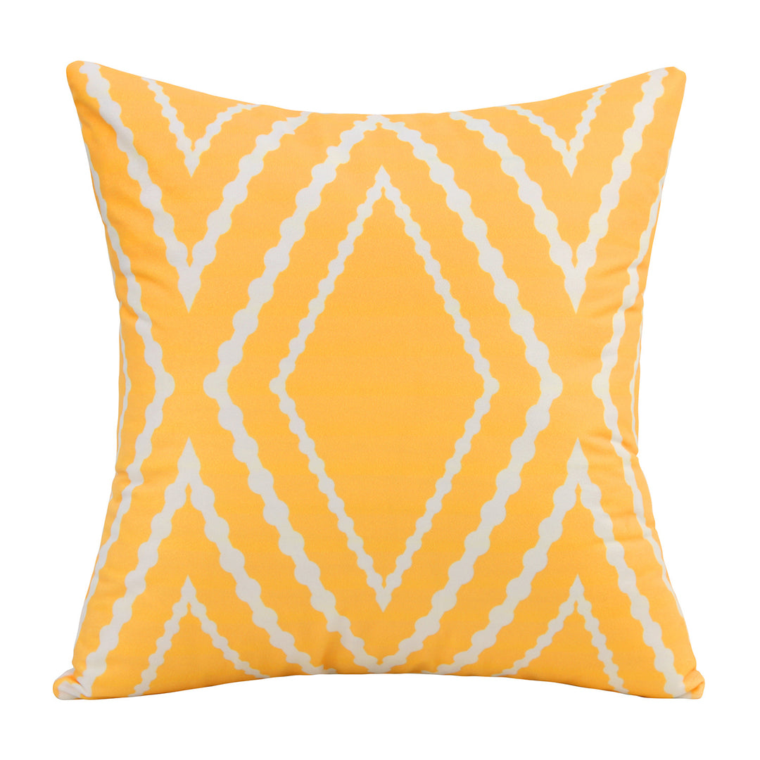 Boho Waterproof Geometric Throw Pillow Covers for Outdoor and Indoor Use