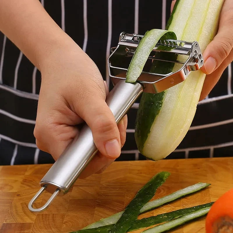 Stainless Steel Double-Head Vegetable Peeler