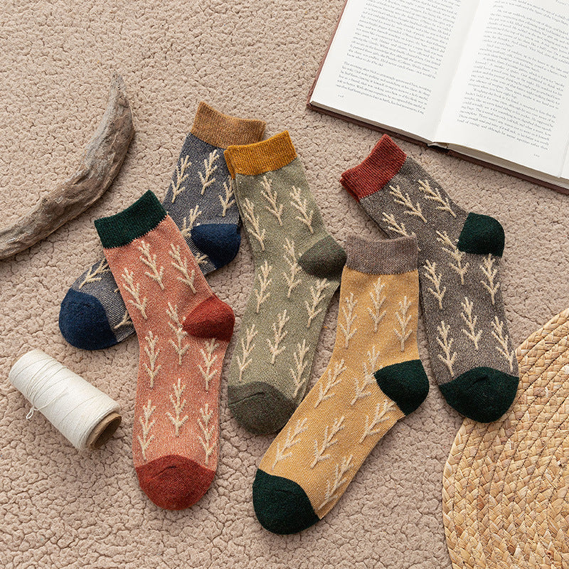 Korean Style Retro Wool Socks