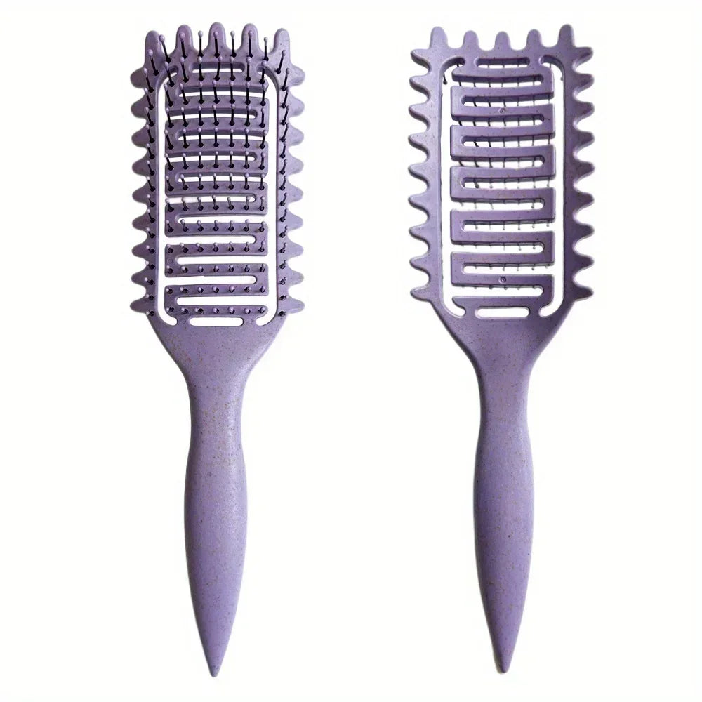 3-in-1 Curl Define Detangling Brush for Curly, Thick, and Straight Hair