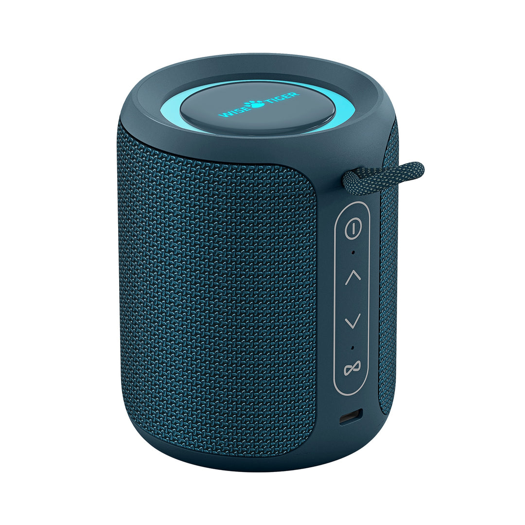 Portable Waterproof Bluetooth Speaker with Bass Boost and Dual Pairing - 15W Power