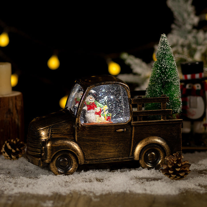 Christmas Decoration Car Crystal Ball Crafts Ornaments