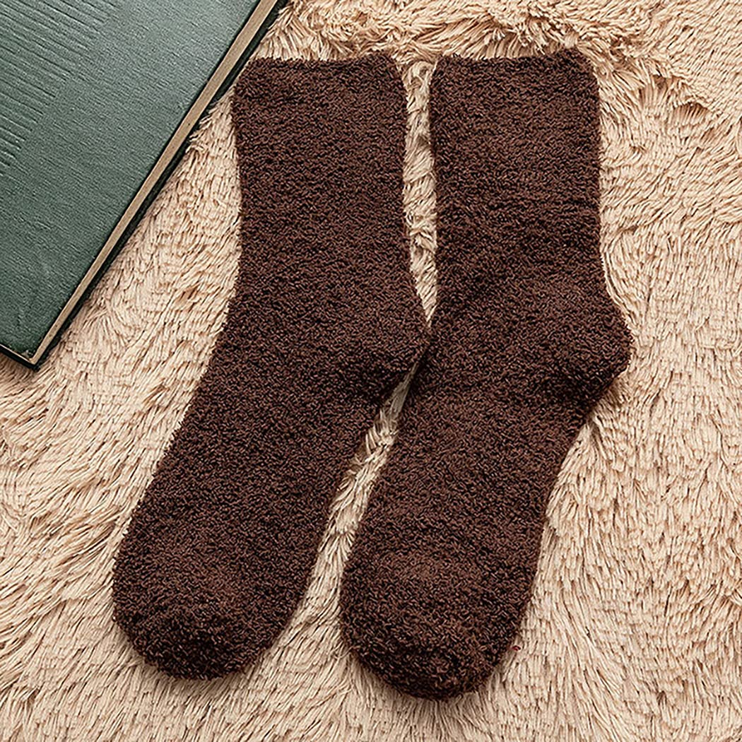 Cozy Men's Winter Thermal Fleece Socks