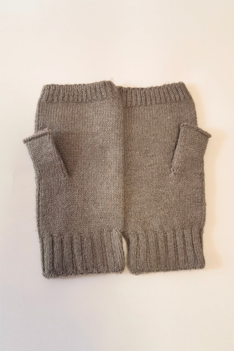 Wool Cashmere Half Finger Gloves For Men And Women