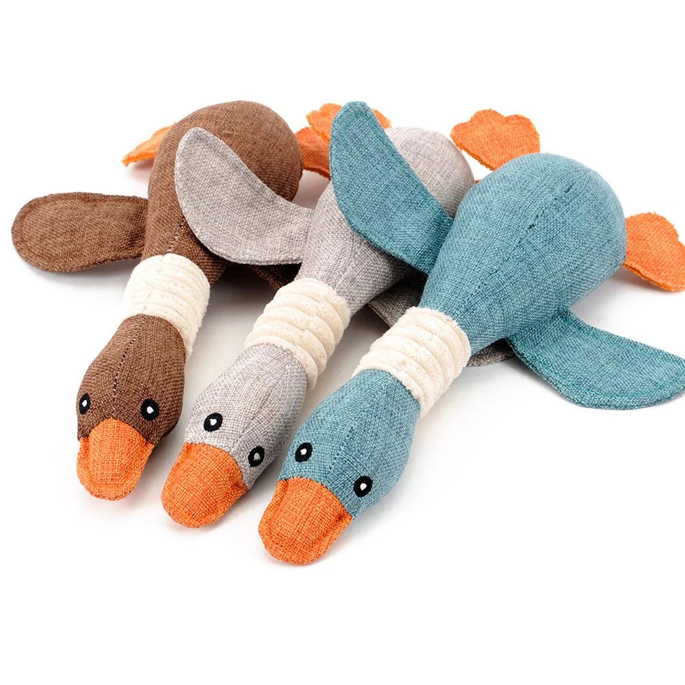 Interactive Wild Goose Sound Dog Toy