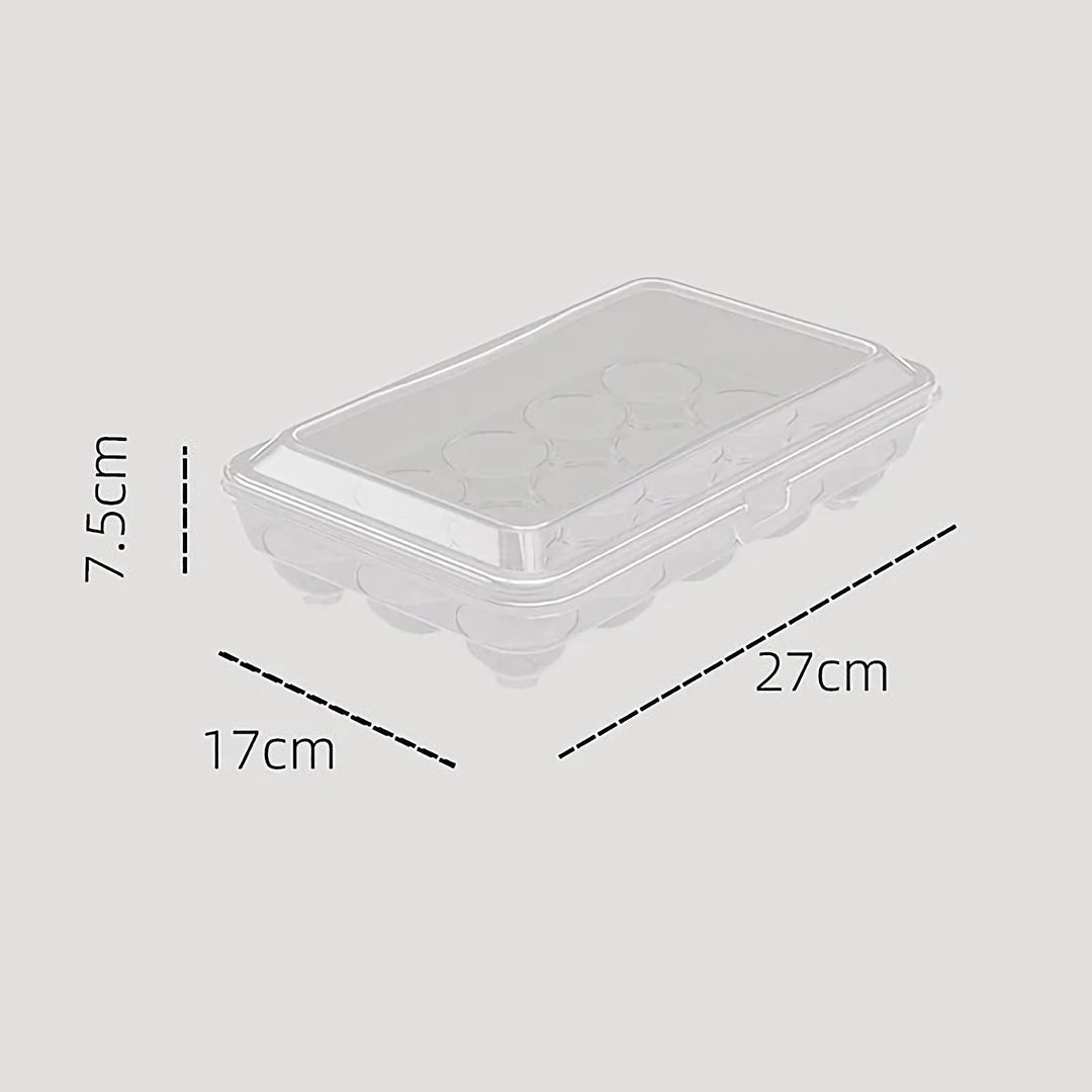 10/15 Grids Eggs Storage Box