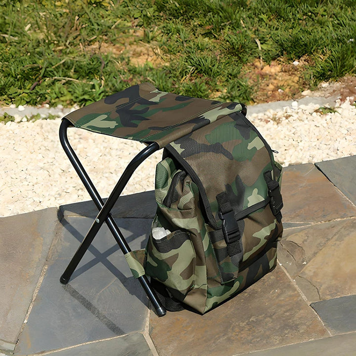 Portable Folding Camping Fishing Chair with Backpack