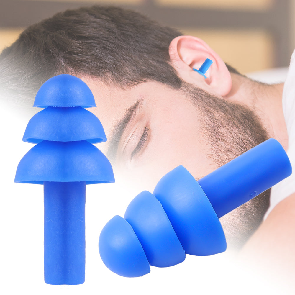 Reusable Soft Silicone Waterproof Earplugs