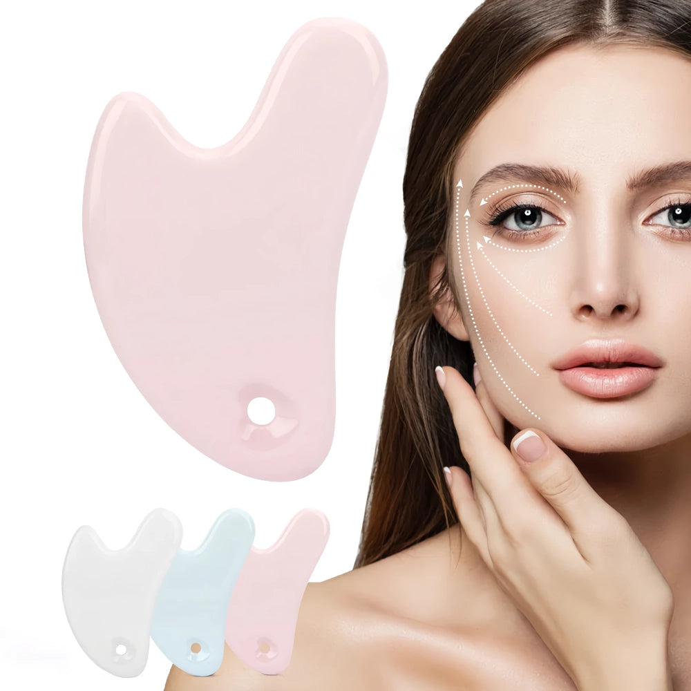 Ceramic Gua Sha Face Massager