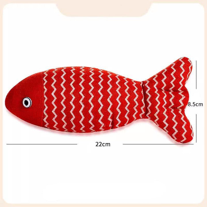 Interactive Cat Fish Toy