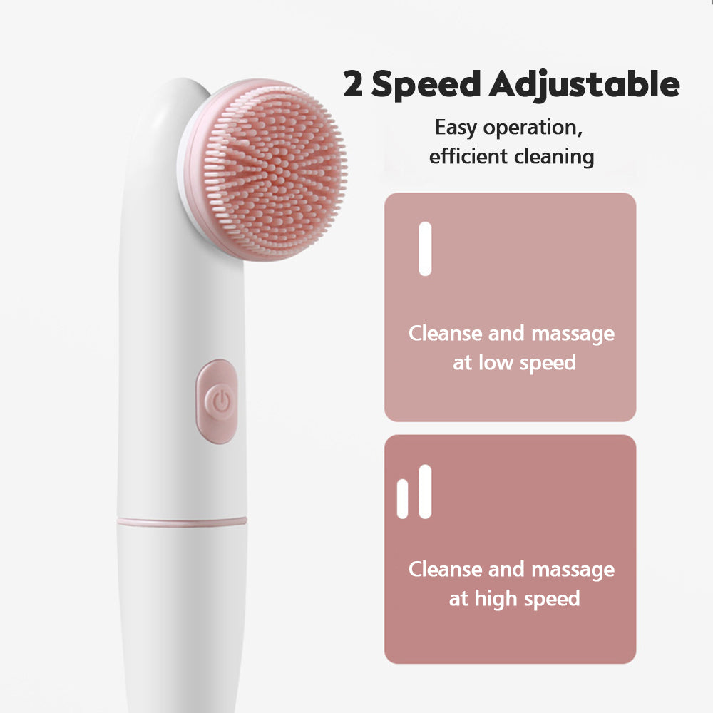 2-in-1 Electric Facial Cleansing Brush & Pore Cleanser