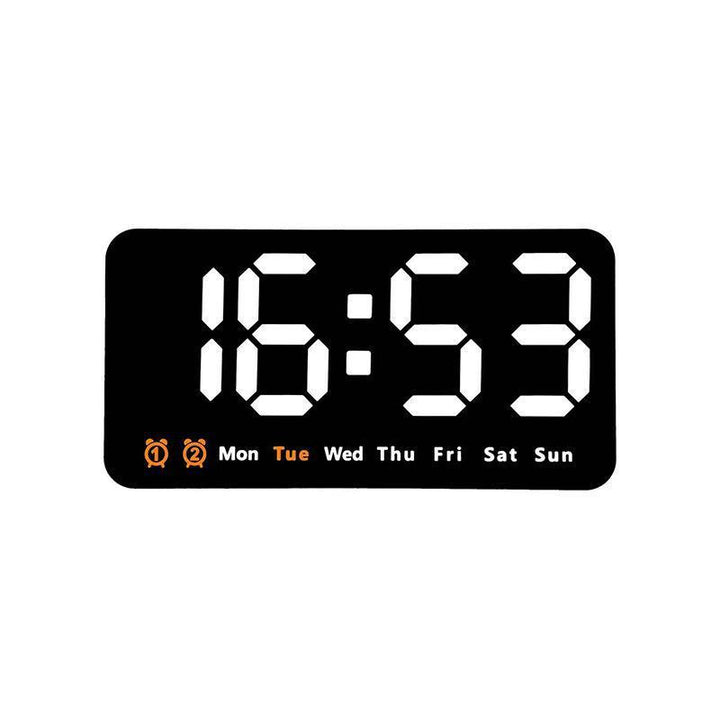 Simple Large Screen Hanging With Temperature Multi-purpose Alarm Clock