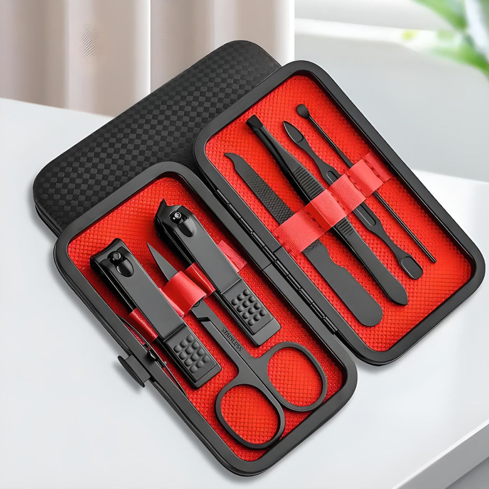Portable Stainless Steel Nail Clipper Set