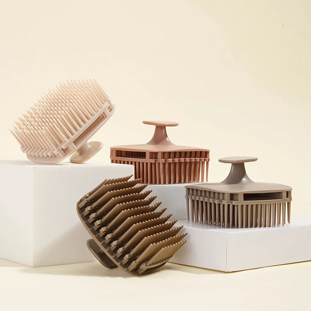 Square Shampoo Brush - Scalp Massage & Hair Washing Comb