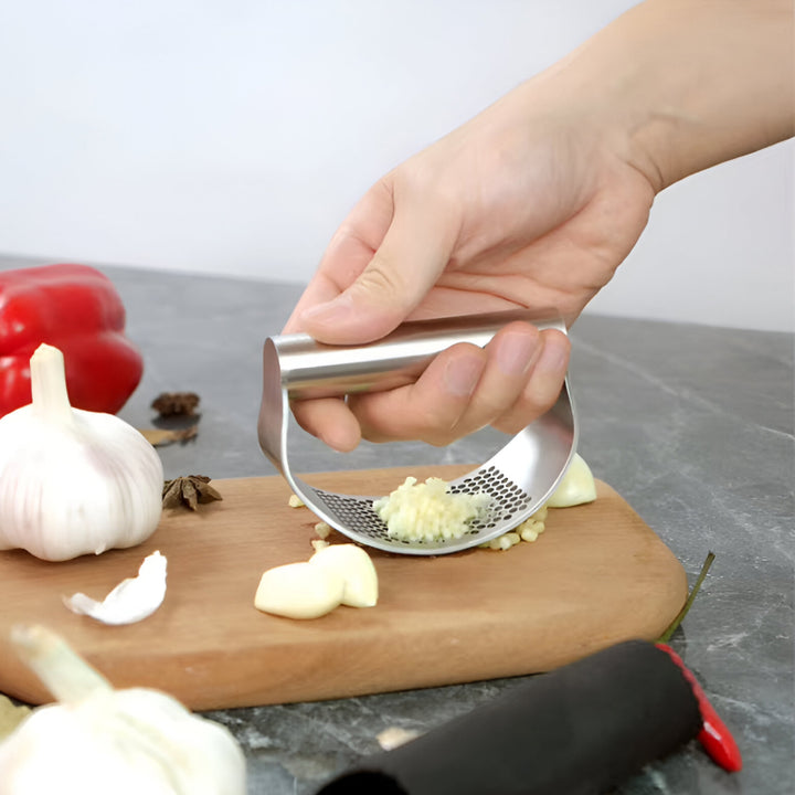 Stainless Steel Garlic Press Rocker